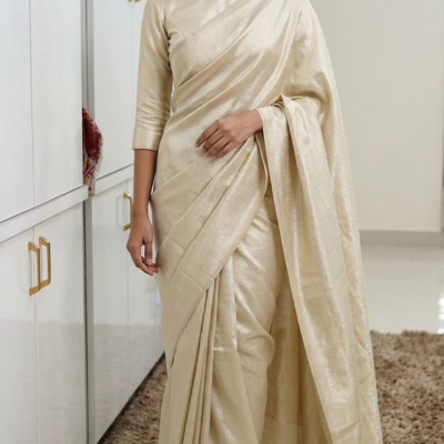 Weaving Fancy Banarasi - BEIGE